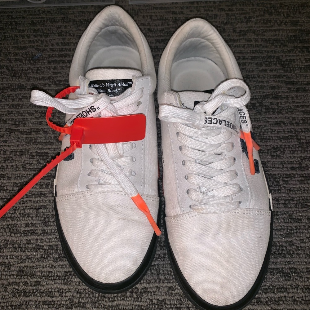 Off white sneakers